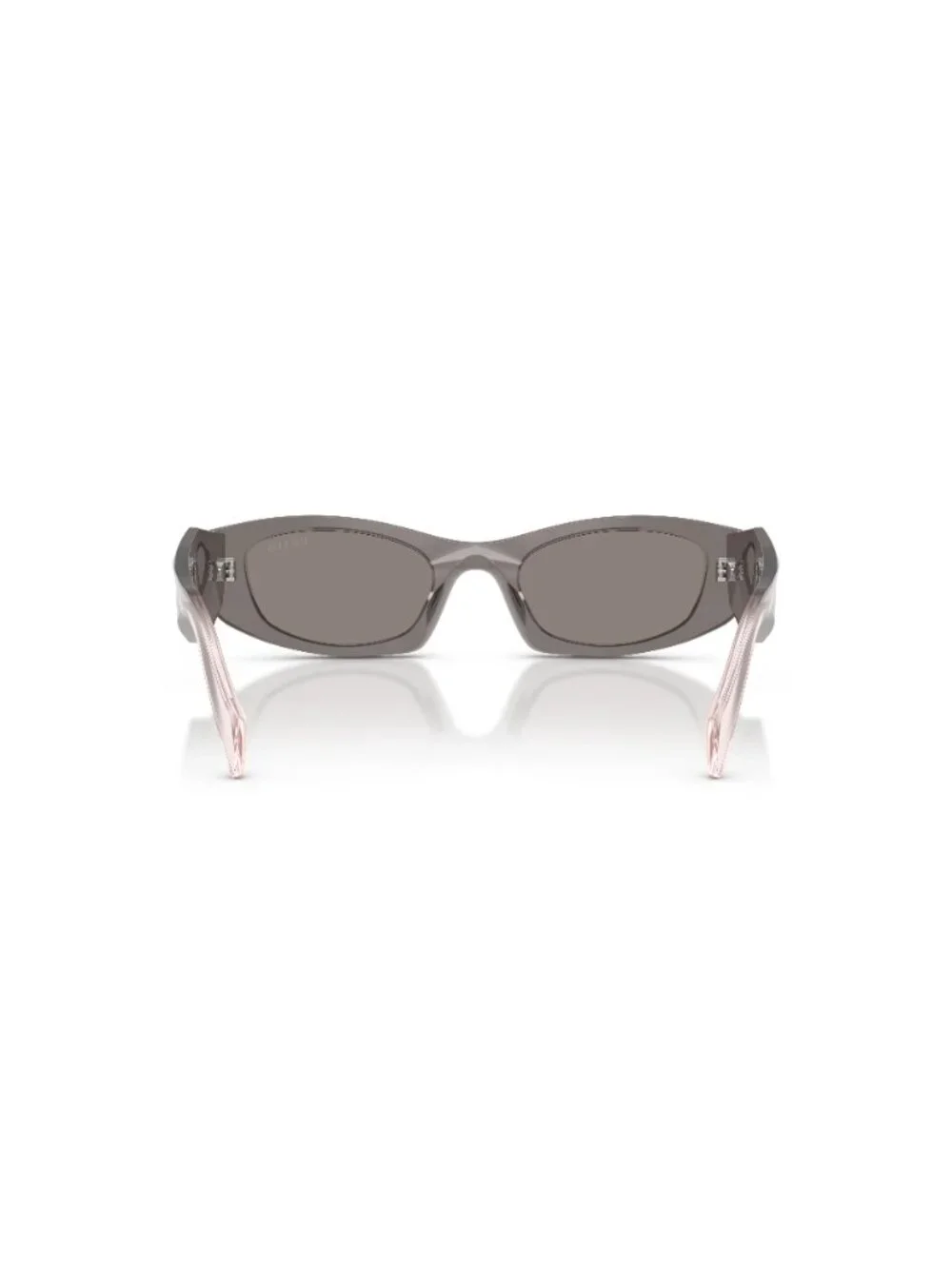 New Prada Women's Sunglasses Grey Lens Acetate Frame PR B16S 20F80Q 50